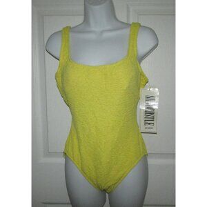 Sandcastle Yellow Smocked 1 Piece Swimsuit - Sz 12 - NEW